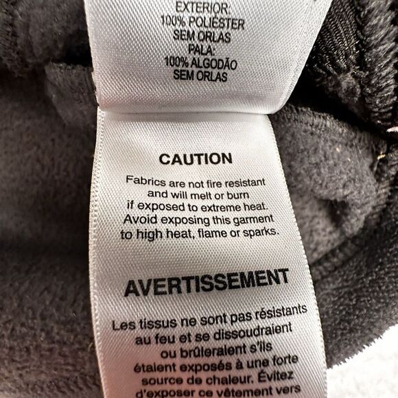 Columbia Fleece Jacket Mens L Gray Tan Full Zip Canvas Shoulders & Front Pockets - Picture 7 of 10